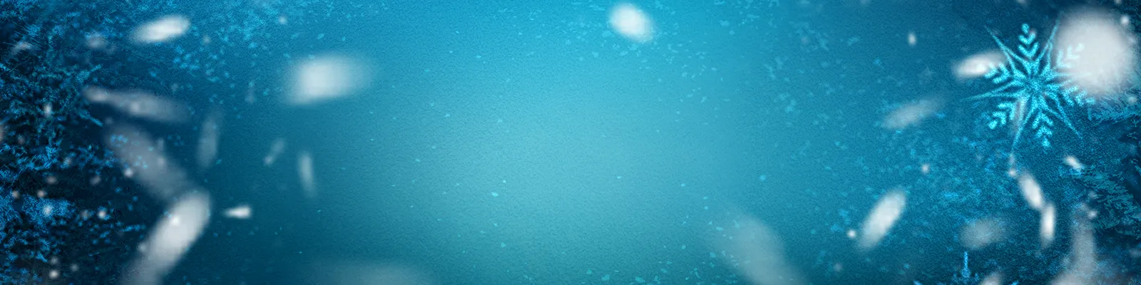 Zefiil Feather Header Hintergrund Snowflakes