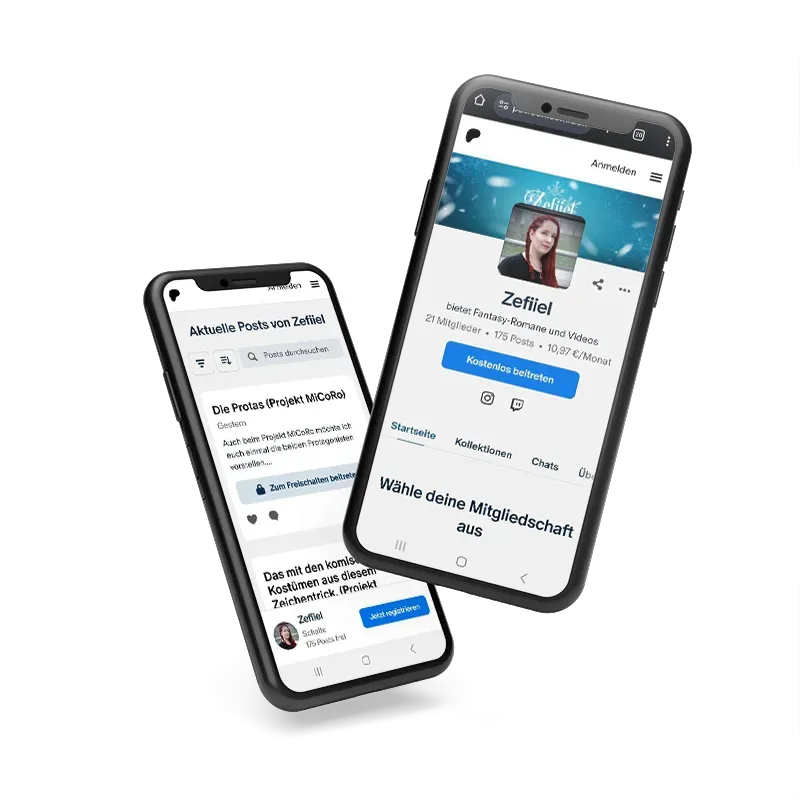 Zefiiel Patreon Mitgliedschaft